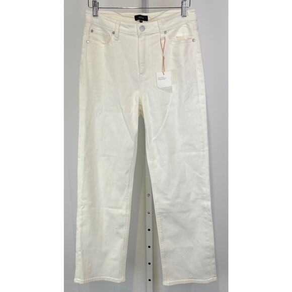 NWT QUINCE Bella Stretch Straight Jeans Organic Cotton Denim Cloud White Size 29 - Picture 11 of 11